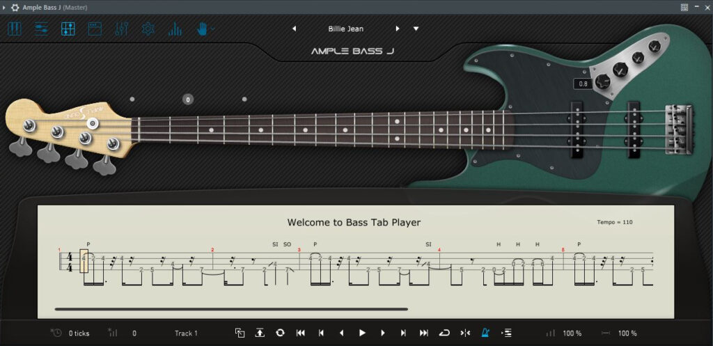 Ample Bass - Tab Player